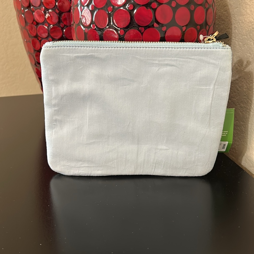 Kate Spade x Target NWT Life of the Party Beaded Clutch Blue/Green Bead Pouch - Picture 10 of 15